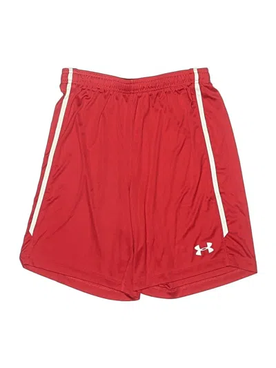 Pre-owned Under Armour Kids' Athletic Shorts In Red
