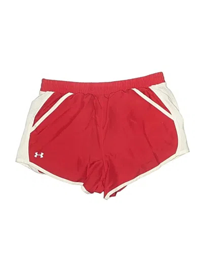 Pre-owned Under Armour Athletic Shorts In Red