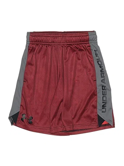 Pre-owned Under Armour Kids' Athletic Shorts In Red