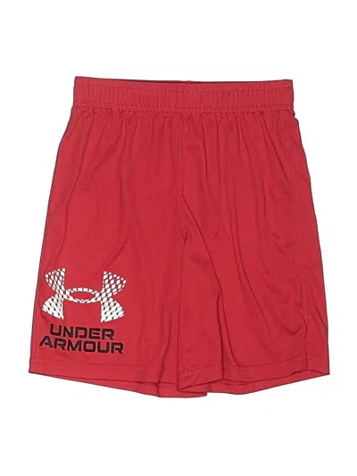 Pre-owned Under Armour Kids' Athletic Shorts In Red