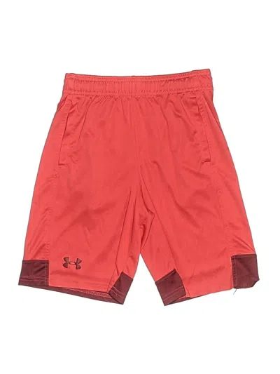 Pre-owned Under Armour Kids' Athletic Shorts In Red
