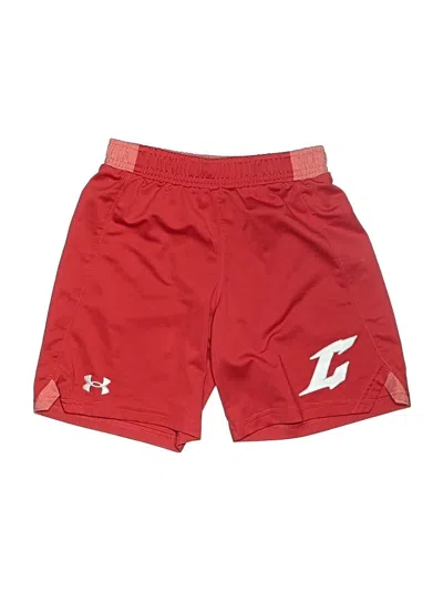 Pre-owned Under Armour Kids' Athletic Shorts In Red