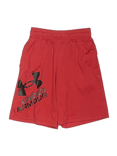 Pre-owned Under Armour Kids' Athletic Shorts In Red