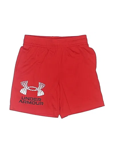 Pre-owned Under Armour Kids' Athletic Shorts In Red