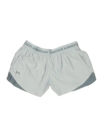 Pre-owned Under Armour Athletic Shorts In Silver