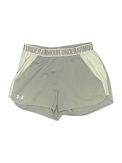 Pre-owned Under Armour Athletic Shorts In Silver