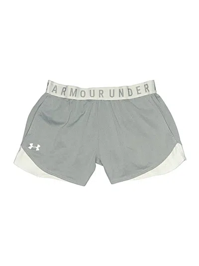 Pre-owned Under Armour Athletic Shorts In Silver