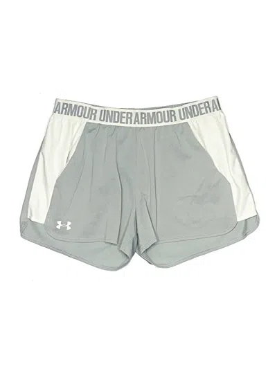 Pre-owned Under Armour Athletic Shorts In Silver