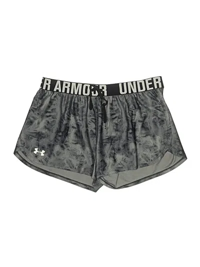 Pre-owned Under Armour Athletic Shorts In Silver