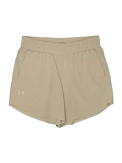 Pre-owned Under Armour Athletic Shorts In Tan