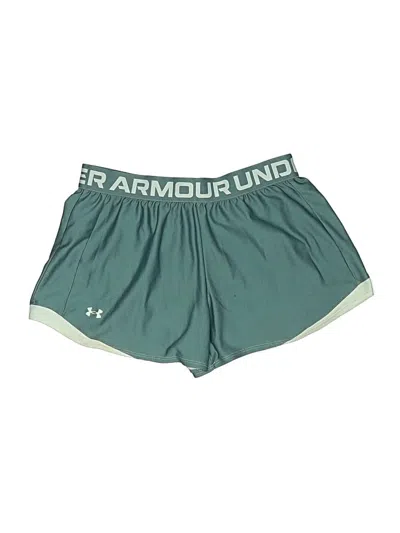 Pre-owned Under Armour Athletic Shorts In Teal