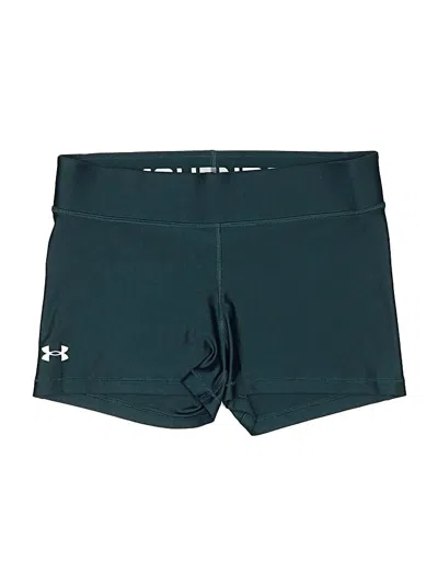 Pre-owned Under Armour Athletic Shorts In Teal