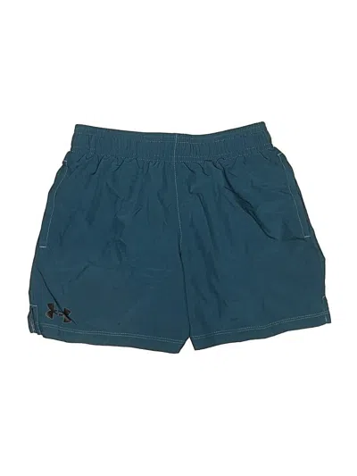 Pre-owned Under Armour Kids' Athletic Shorts In Teal