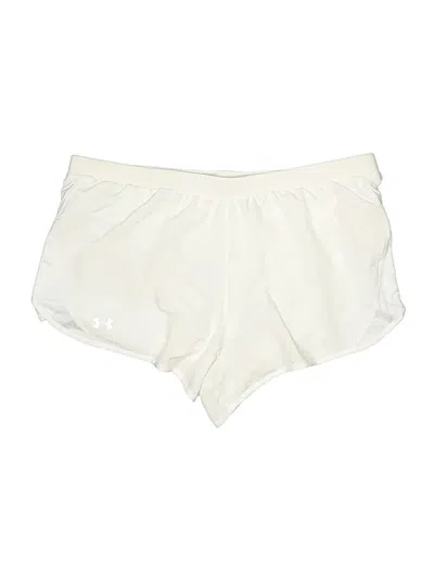 Pre-owned Under Armour Athletic Shorts In White