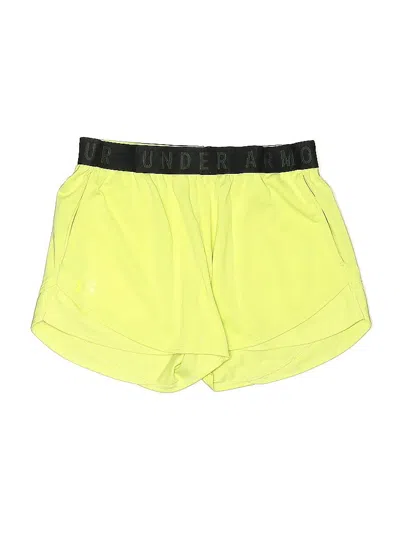 Pre-owned Under Armour Athletic Shorts In Yellow