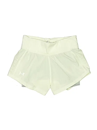 Pre-owned Under Armour Athletic Shorts In Yellow