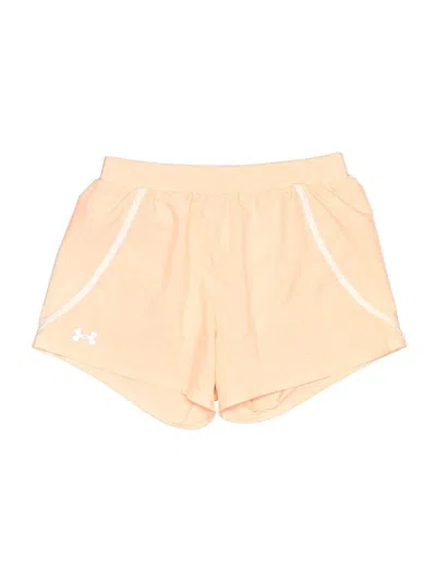 Pre-owned Under Armour Athletic Shorts In Yellow