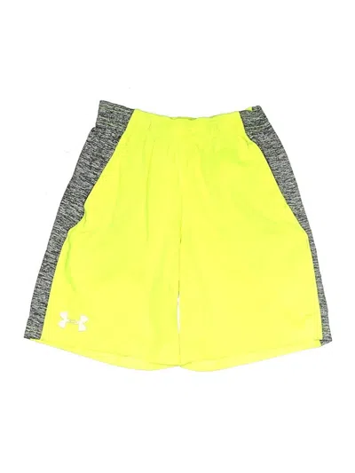 Pre-owned Under Armour Kids' Athletic Shorts In Yellow