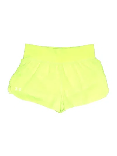 Pre-owned Under Armour Athletic Shorts In Yellow