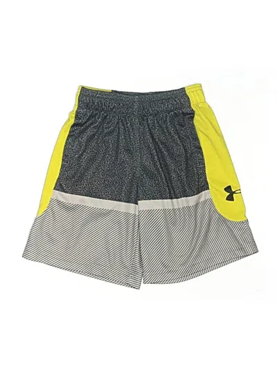 Pre-owned Under Armour Kids' Athletic Shorts In Yellow
