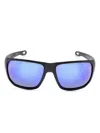 Under Armour Attack 2 Rectangle-frame Sunglasses In Black