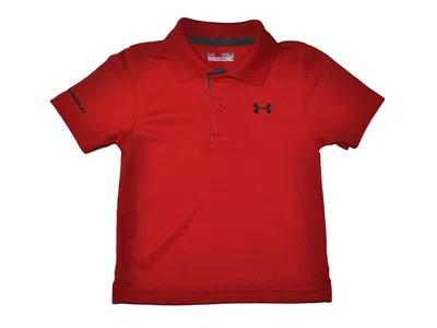 Under Armour Kids' Baby Boys' Ua Match Polo Men's Jumpsuit & Rompers One Piece Red: 18 Months