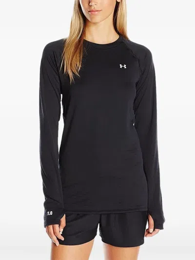 Under Armour Base 1.0 Long-sleeve T-shirt In Black