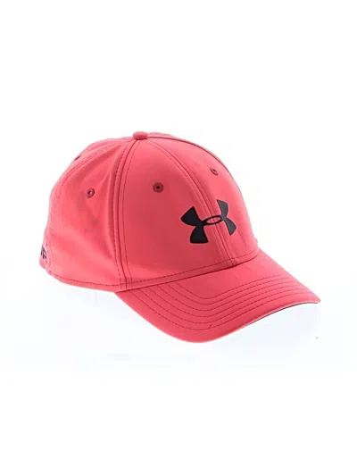 Pre-owned Under Armour Baseball Cap In Orange