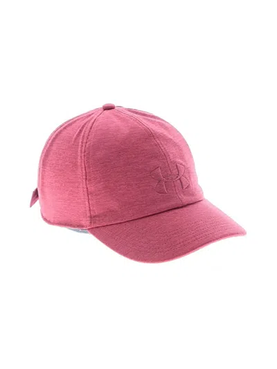 Pre-owned Under Armour Baseball Cap In Pink