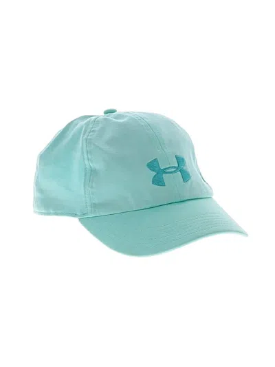 Pre-owned Under Armour Baseball Cap In Teal