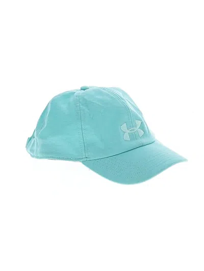 Pre-owned Under Armour Baseball Cap In Teal