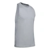Under Armour Baseline Cotton Tank 'grey' In Gray