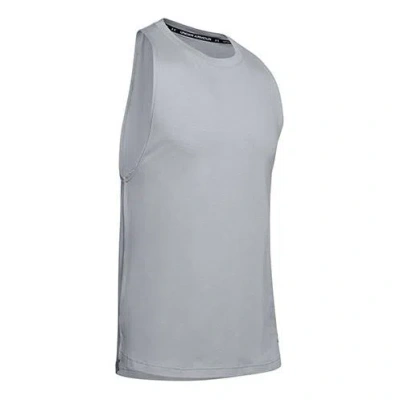 Under Armour Baseline Cotton Tank 'grey' In Gray