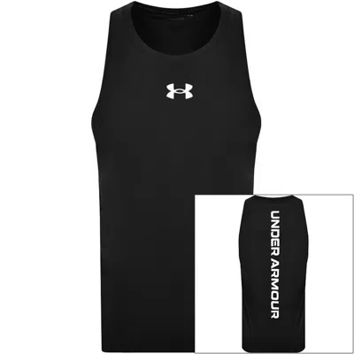 Under Armour Baseline Cotton Vest T Shirt Black