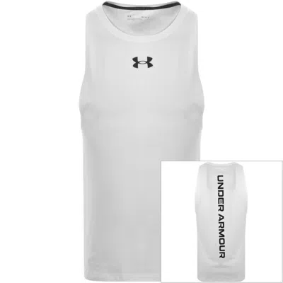 Under Armour Baseline Cotton Vest White