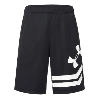 Under Armour Baseline Court Basketball Shorts 'black White'
