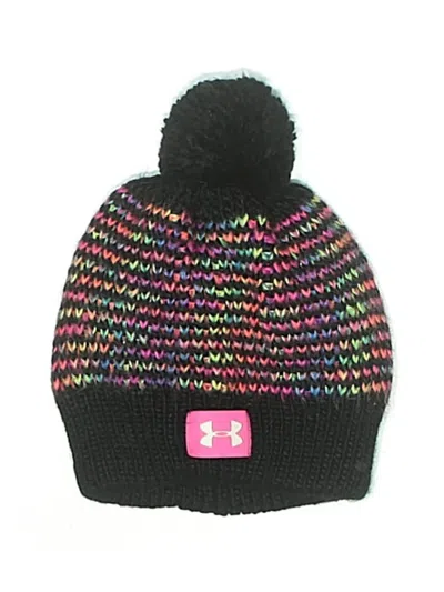 Pre-owned Under Armour Kids' Beanie Hat In Black