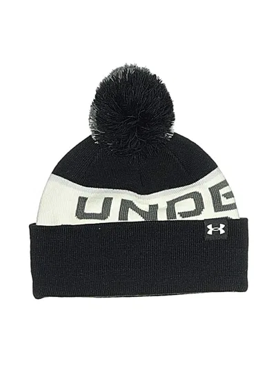 Pre-owned Under Armour Kids' Beanie Hat In Black