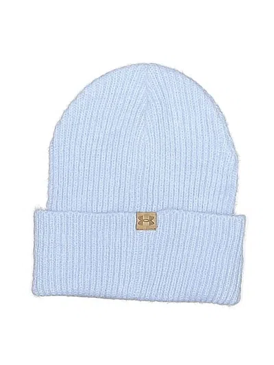Pre-owned Under Armour Beanie Hat In Blue
