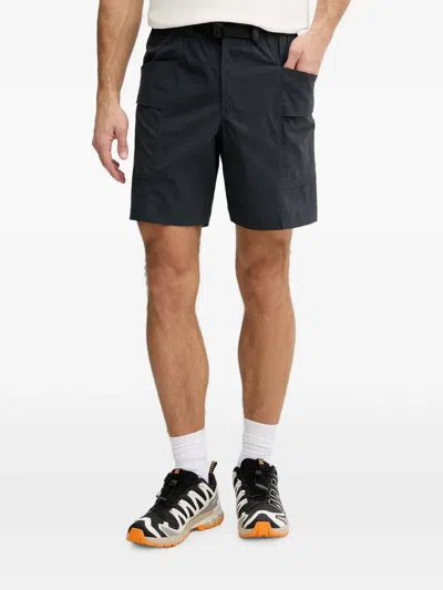 Under Armour Belted Cargo Shorts In Black