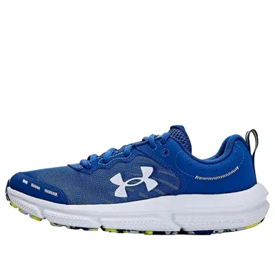 Under Armour Kids' Bgs Assert 10 Blue / Yellow 3026182-400 Grade-school