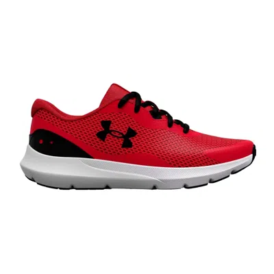 Under Armour Kids' Bgs Surge 3 Red / White 3024989-600 Grade-school