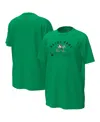 Under Armour Big Boys And Girls Green Notre Dame Fighting Irish Inline Tech Stretch T-shirt In Green