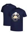 Under Armour Big Boys And Girls Navy The Players Raglan Tech T-shirt In Blue