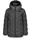 Under Armour Big Boys Bonded Quilt Puffer Jacket In Black