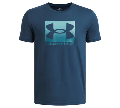 Under Armour Kids' Big Boys Boxed Sports Up Graphic T-shirt In Blue
