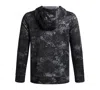 Under Armour Big Boys Fleece Printed Hoodie In Black