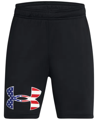 Under Armour Kids' Big Boys Freedom Tech Shorts In Black