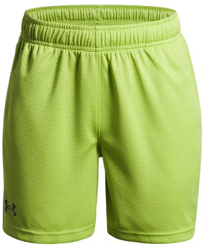 Under Armour Kids' Big Boys Lightweight Tech Mesh Shorts In Green