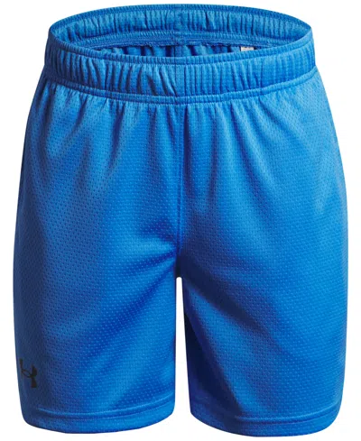 Under Armour Kids' Big Boys Lightweight Tech Mesh Shorts In Blue